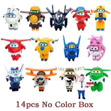 Оригинальные AULDEY мини Супер Крылья деформация самолет робот игрушка фигурки супер крыло Трансформация игрушки для детей подарок