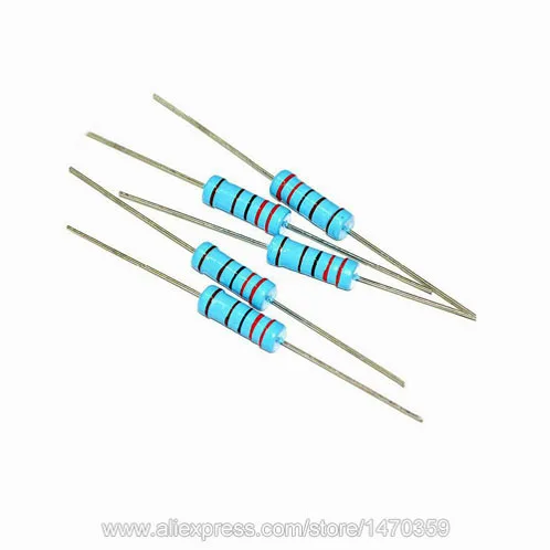 390k 5 x 1//2 watt 1/% metal film resistors FROM USA