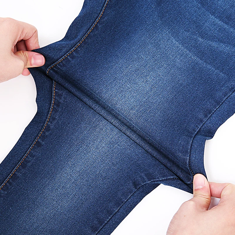 Jeans for Women mom Jeans High Waist Jeans Woman High Elastic plus size Stretch Jeans female washed denim skinny pencil pants