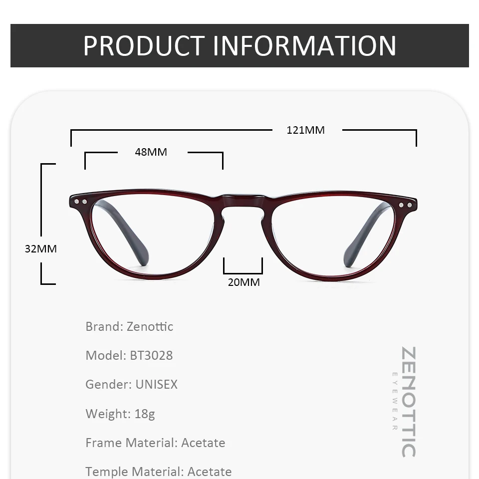  Women Prescription Glasses Optical Eyeglasses Anti-Blue-Ray Photochromic Lenses Prescription Hyperopia Glasses (4)