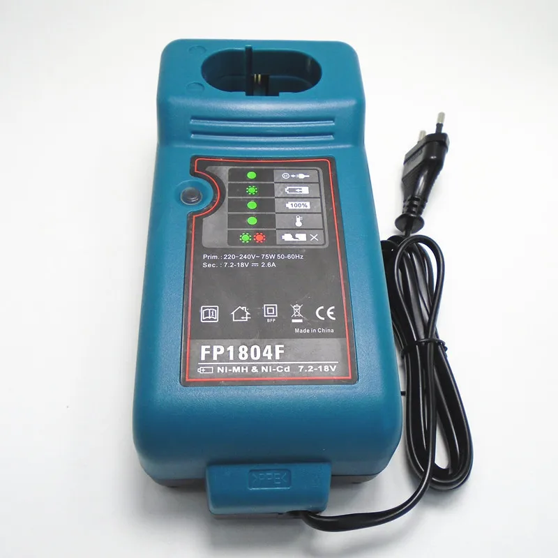 Сменное зарядное устройство MAKITA для аккумуляторов 7 2 В 9 6 12 14 4 18 в Ni MH красный