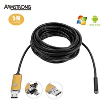 2016 Новый 5.5 мм Объектив 5 М USB Эндоскоп Android OTG Телефон Endoscopio IP67 Водонепроницаемый Инспекции Мини 2in1 Эндоскопа Бороскоп