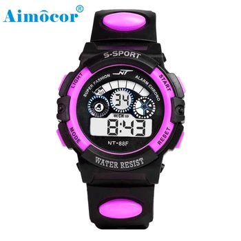 

2017 Newly Designed HOT Waterproof Mens Boy's Digital LED Quartz Alarm Date Sports Wrist Watch 327