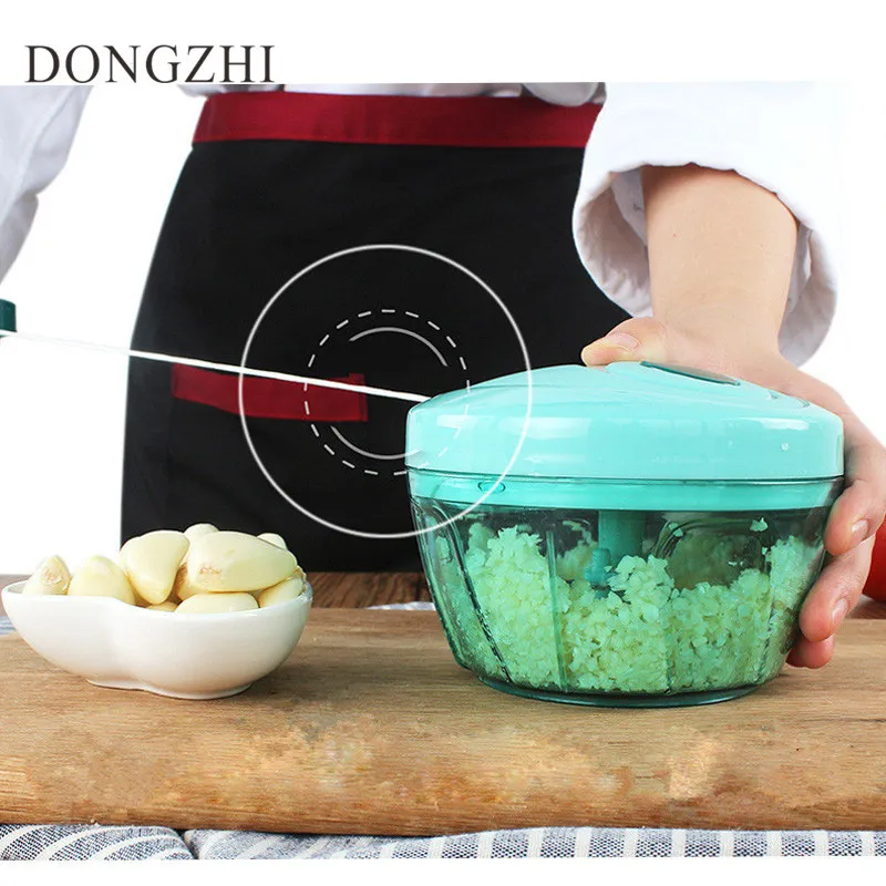 

Handy Vegetable Cutters Carved Food Chopper Machine Meat Fruit Shredder Slicer Plastic Garlic Press Kitchen Accessories FT032