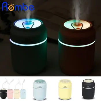 

Glow in the Dark 200ML USB Car Air Humidifier Portable 3-in-1 Ultrasonic Mist Maker with USB Fan and LED Light for Baby Sleeping