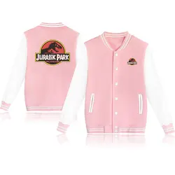 Jurassic park куртки для женщин Весна Осень Зима Розовый Jaket Панк harajuku пальто s пальто для будущих мам Мода 2019 г. Корейский животный принт