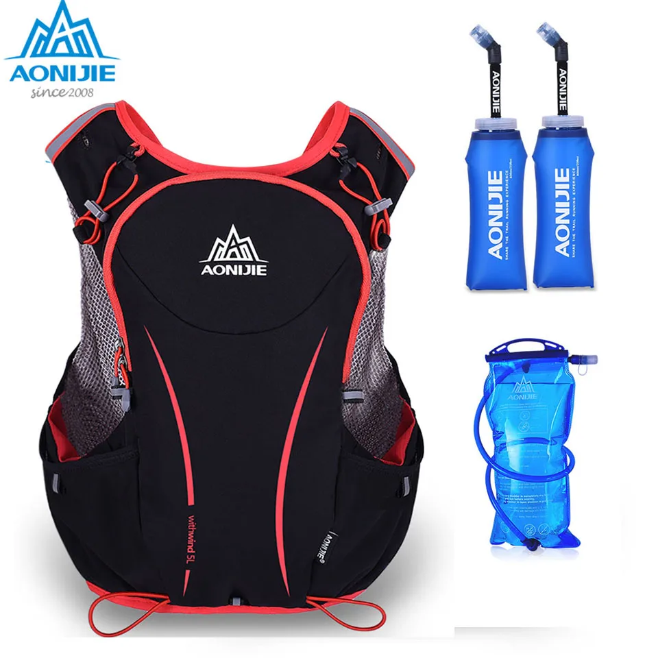 

AONIJIE 5L Running Bag Backpack Hydration Bag Outdoor Sport Bag Vest Super Light for Cycling Climbing Camping Hiking Running