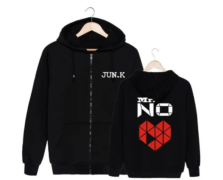Kpop 2pm jun.k Min Jun Mr.No печатная Свободная Толстовка для фанатов модная осенне зимняя