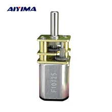 

AIYIMA 1Pc DC Motor GA12-N20 3V Precision Reduction High Speed Model For Diy Turns Intelligent Vehicle Electronic Lock Motors