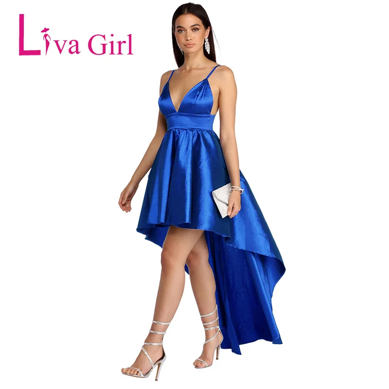 Navy-Blue-Spaghetti-Straps-Sleek-Hi-lo-Party-Dress-LC610136-5-2 