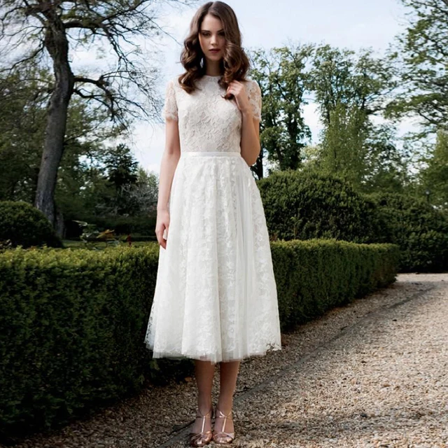 Bohemian Tea Length Dress