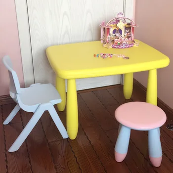 

Children Furniture Sets 1 table+2 stool sets plastic kids Furniture sets kids chair and study table mesa y silla infanti