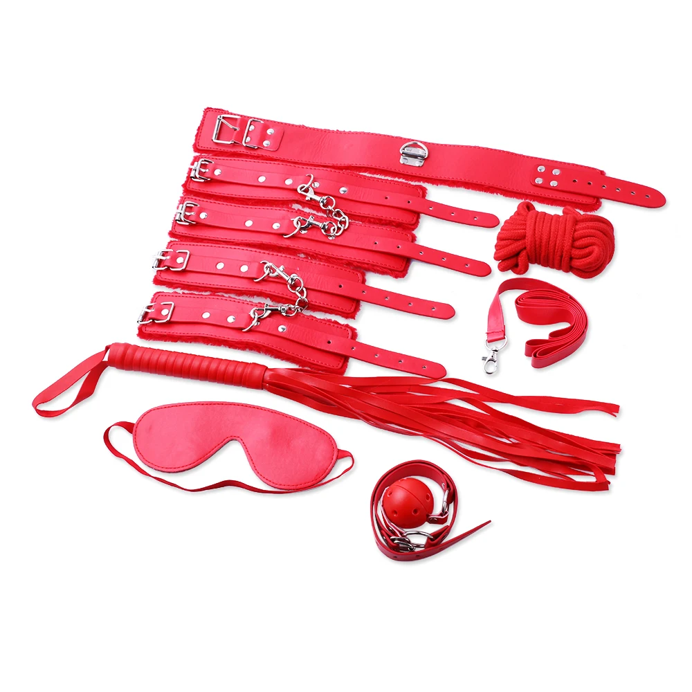 7pcs-set-PU-Leather-Plush-bdsm-Bondage-for-Foreplay-Restraints-Harness-Sex-Games-for-Married-Couples (1)