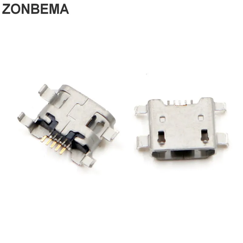 ZONBEMA 50 шт./лот оригинальный Micro USB зарядный разъем док порт для Huawei G510 GR5 V880 A512 A35 X760