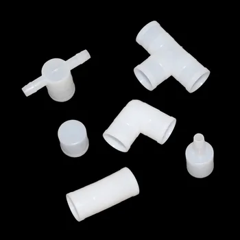 25mm Drinking Fountains Connector Chicken Automatic waterer Joint Pipe Pigeon Chicken Nipple Water Drinker Pipe 10 Pcs