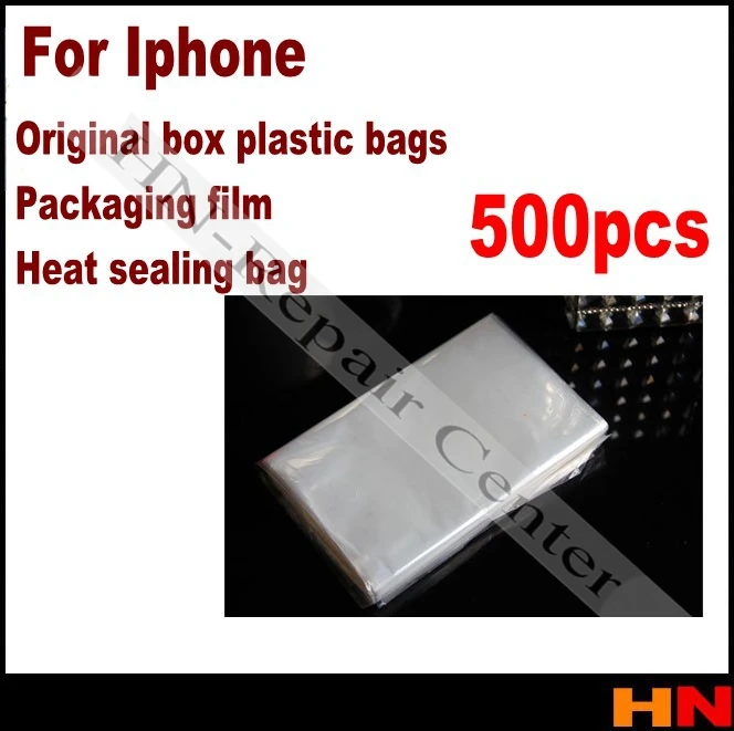 imágenes para 500 unids teléfono caja de bolsas de film retráctil de plástico film de embalaje de calidad superior de sellado térmico para iphone para samsung imágenes para 500 unids teléfono caja de bolsas de film retráctil de plástico film de embalaje de calidad superior de sellado térmico para iphone para samsung