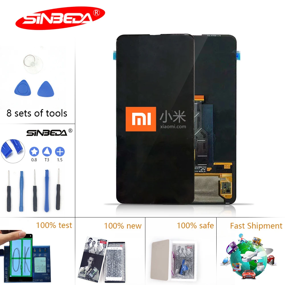 

6.39"Original for Xiaomi Mi Mix 3 LCD Screen Digitizer Assembly With Frame for XIAOMI Mi Mix3 LCD Mix 3 Display