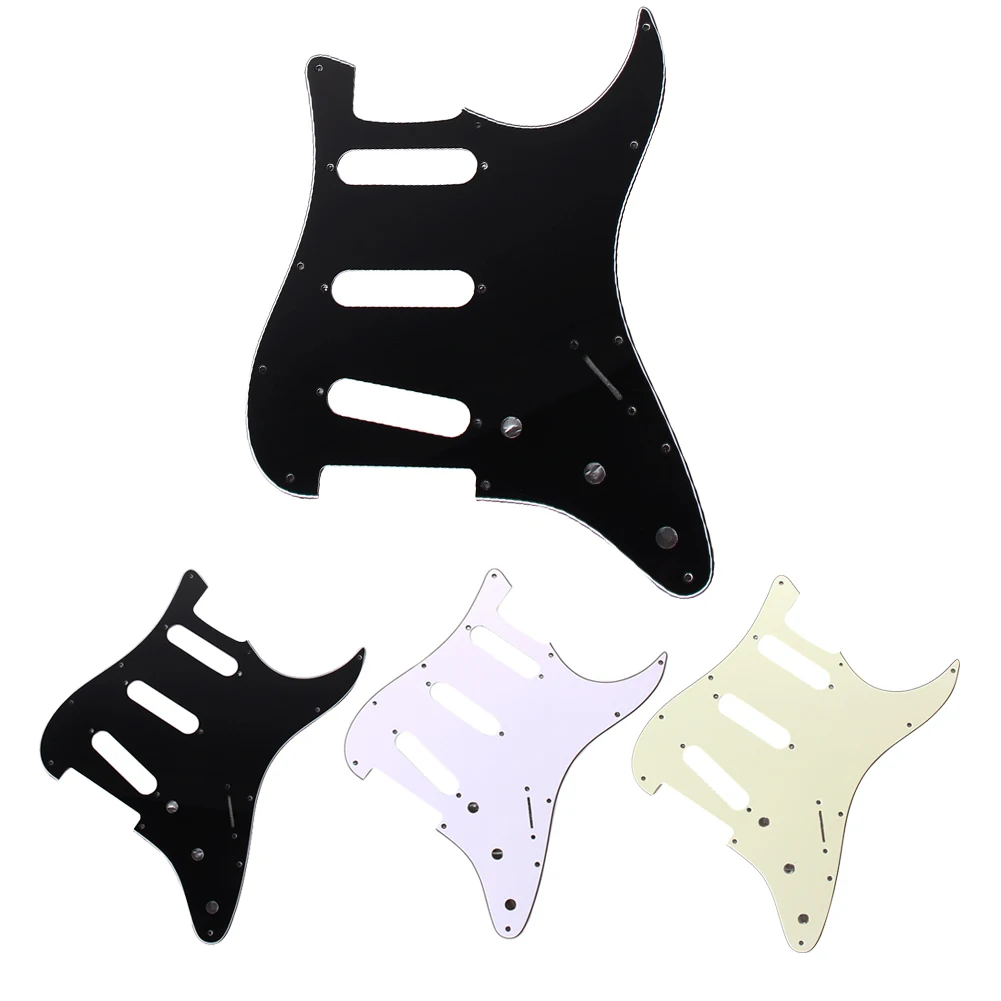 3Ply SSS PVC Electric Guitar Pickguard for FD All Guitar Protecting