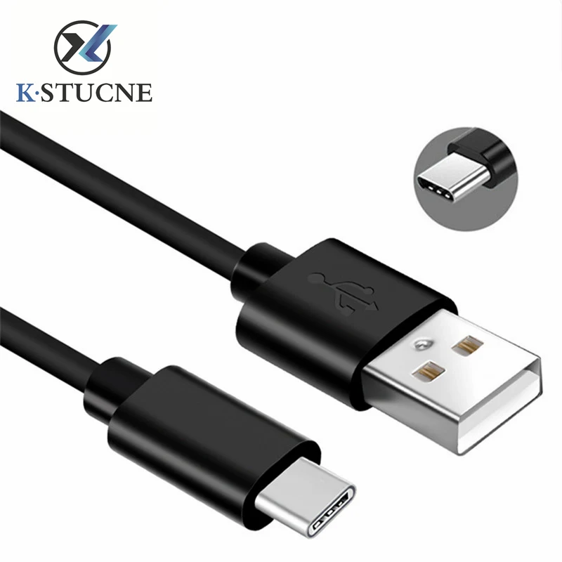 KSTUCNE USB نوع C كابل لسامسونج غالاكسي S10 S9 S8 زائد شياو mi mi 9 سريع شحن USB-C شاحن المحمول الهاتف USB نوع-C كابل