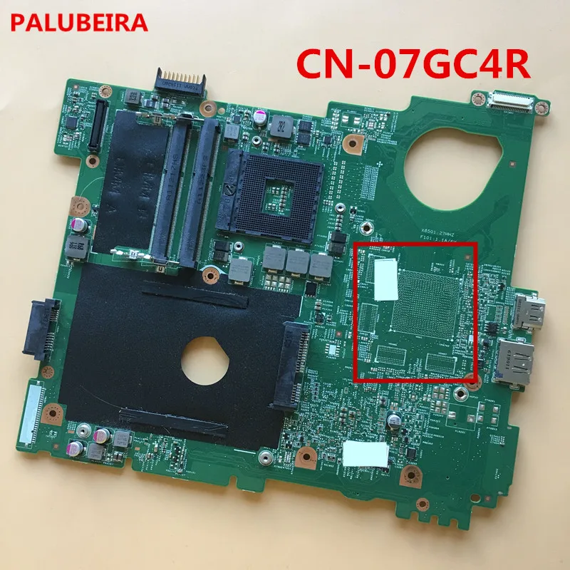 

PALUBEIRA Laptop motherboard for DELL Inspirion N5110 PC Mainboard HM65 CN-07GC4R 07GC4R 7GC4R DDR3 Tested Work perfect