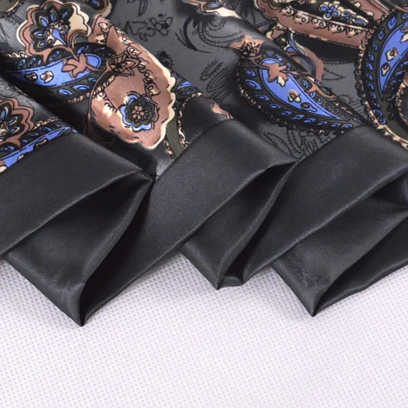 BYSIFA Men Silk Long Scarves New Fashion 100% Pure Silk Male Paisley Scarf Fashion Accessories Business Scarves 160*26cm cashmere scarf
