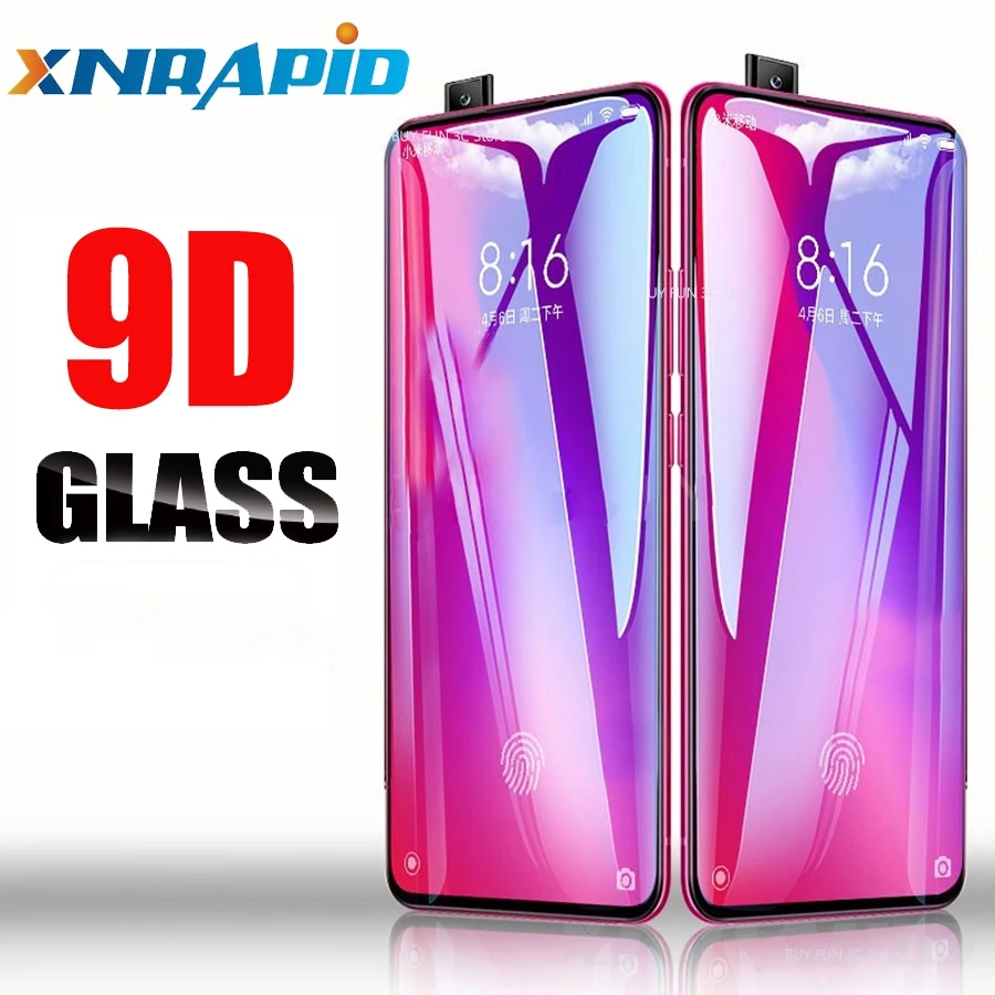 

9D Protective Glass For Xiaomi mi 9T pro Redmi k20 pro Full Glue Screen Protector Tempered film For Xiaomi mi CC9 Pro