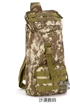 Военная Тактическая Сумка на плечо для мужчин, большая косая транспортная сумка, вертикальная сумка для отдыха, маленькая багажная сумка - Цвет: desert camouflage