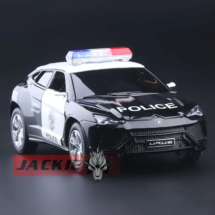 

High Simulation Exquisite Diecasts & Toy Vehicles: KiNSMART Car Styling URUS SUV Police CCar 1:38 Alloy Diecast Model Toy Car