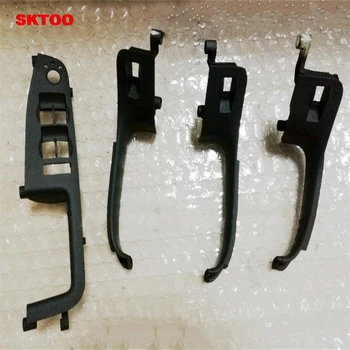 

SKTOO 4pcs Car Window Front Door Switch Panel Cover Trim Stickers for Audi A4 B6 B7 2002-2007 Car-Styling Car Covers Detector