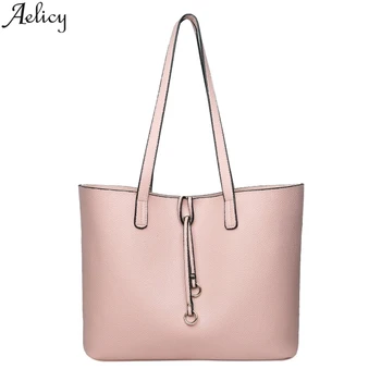 

Aelicy Casual Handbags Women Retro Solid Composite Bag Fashion Chic Shoulder Bag Designed Stylish Large Capacity Bags New