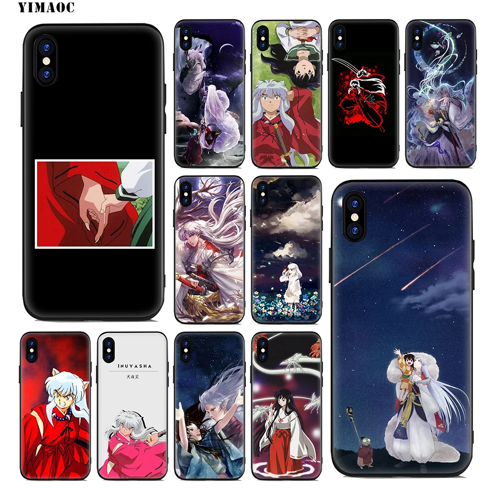 YIMAOC Inuyasha Аниме Япония Мягкий силиконовый чехол для iPhone 11 Pro Xr Xs Max X или 10 8 7 6 6S Plus 5 5S