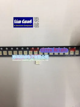 

200 pcs 3528 Ultra Brilhante SMD, LYE67B, PLCC4, 900mcd, diodo emissor de luz Amarela em estoque.