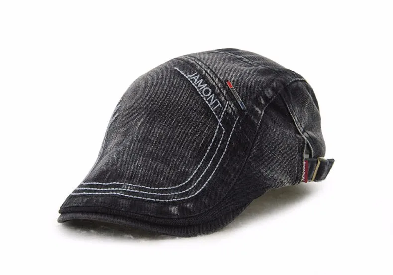 [AETRENDS] джинсовая кепка с надписью «Newsboy», Кепка с изображением Гэтсби, Кепка с изображением плюща, ирландского таксиста, охотничьей шапочки, Z-3502