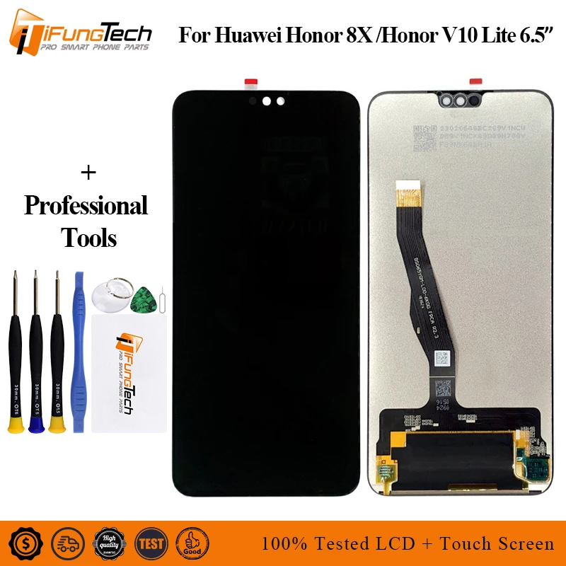 

6.5" LCD For Huawei Honor 8X LCD Display Touch Screen Digitizer Assembly For Huawei Honor 8X JSN-L21 JSN-L42 LCD Replacement