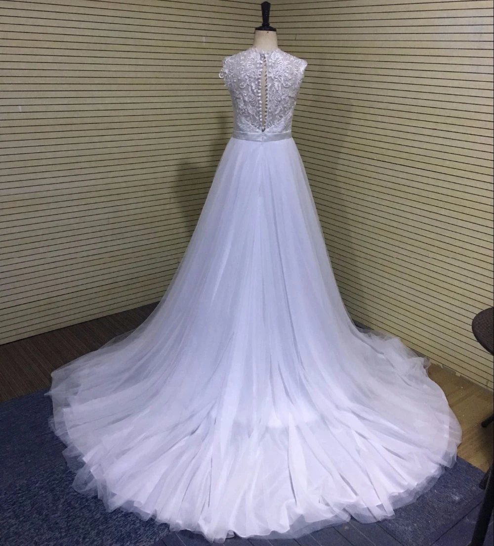 Cheap-A-Line-Beach-Wedding-Dress-2017-White-Ivory-Elegant-Long-Wedding-Dress-Chiffon-Bridal-Dress