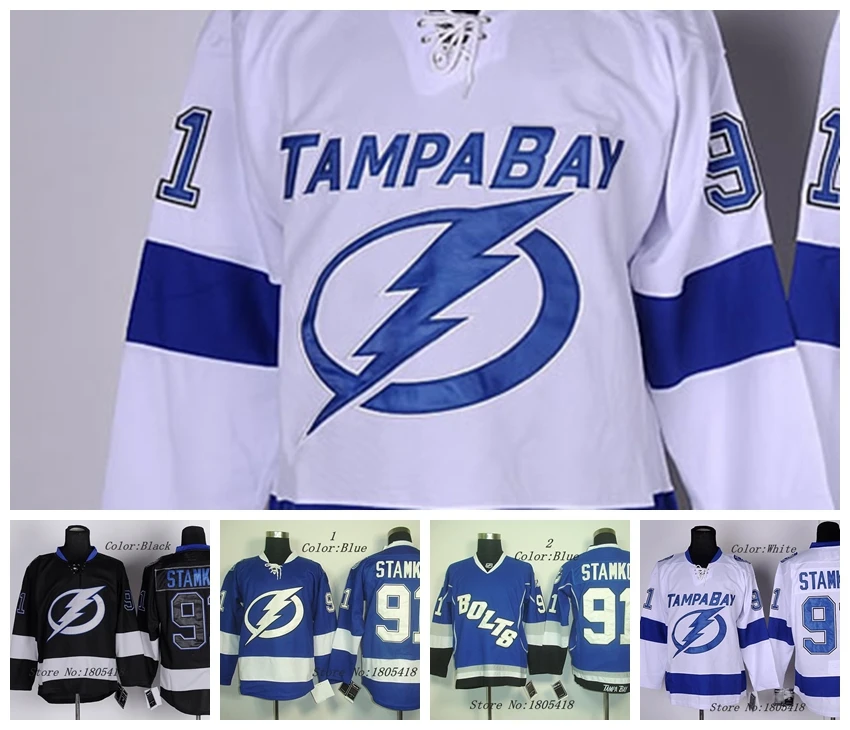 tampa bay lightning jersey colors