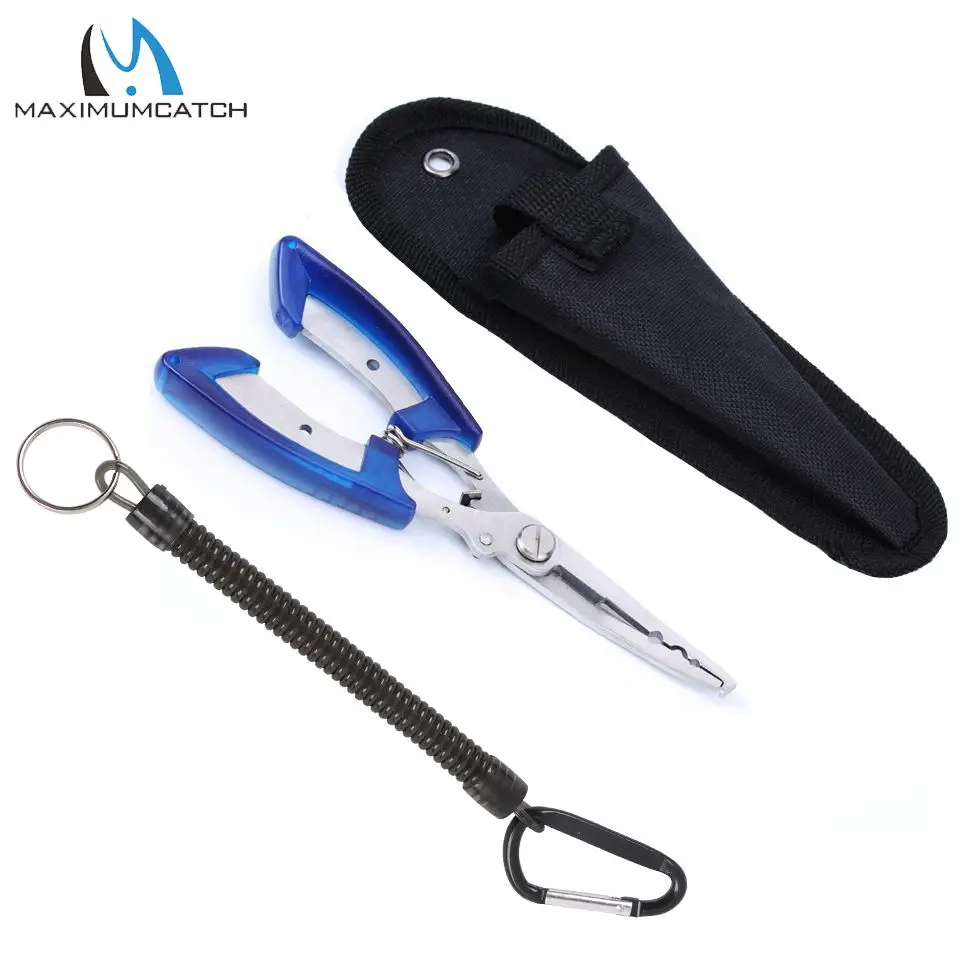 Maximumcatch Stretchable Stainless Steel Fishing Pliers Hook Cutter