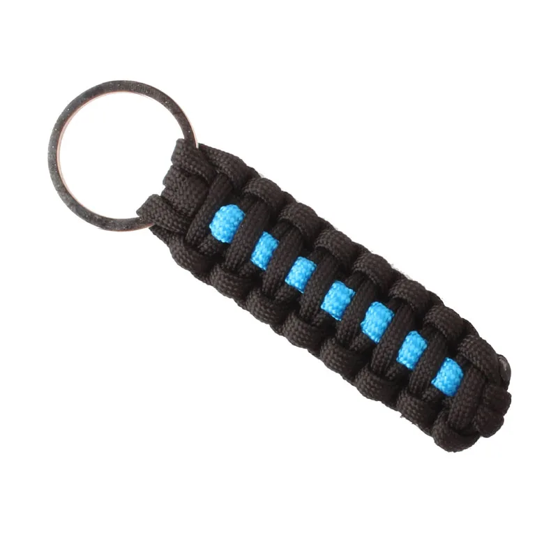 Брелок CAMPINGSKY 550 ParaCord брелок ручной работы для фонарик черный скалолазание