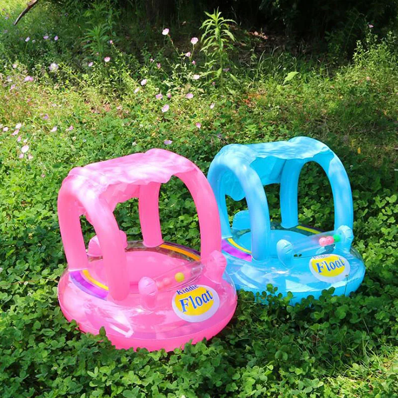 

New Awning Baby Seat Baby Swim Ring Toys