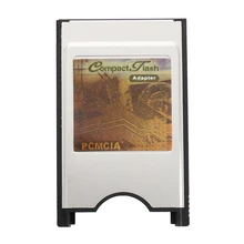 PCMCIA Compact Flash CF кард-ридер адаптер для ноутбука
