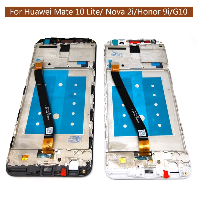 100% Тесты для huawei Honor 9i/G10/G10 Плюс/Коврики 10 Lite/Nova 2i ЖК дисплей + Сенсорный экран