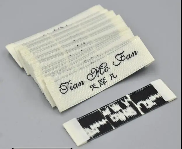 

custom clothing label new lable obaowoven labels, clothing etiquetas,custom labels,printing tags,Damask & satin dered apparel