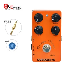Caline CP-18 оранжевый овердрайв предварительно усилитель педаль эффектов для электрогитары с бесплатным разъемом