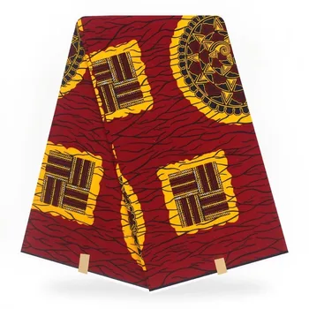 

Veritable Wax High Quality Hot Wax Tissus Soft African Pagne Wax African Wax Veritable Print Hot Sale Design For Women Dress