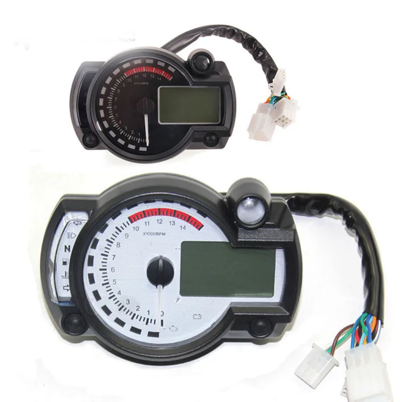 ZSDTRP мотоцикл цифровой Спидометр ЖК метр KOSO RX2N модель универсальный скутер