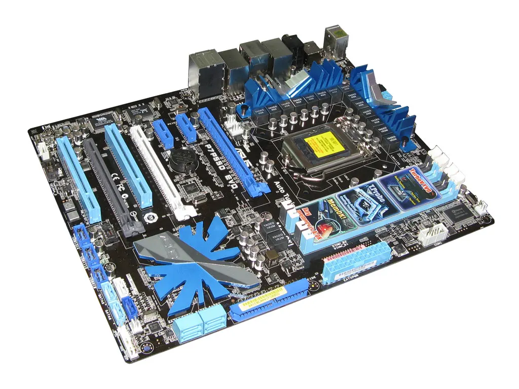 LGA1156 для Intel P55 DDR3 ASUS P7P55D EVO материнская плата 3xPCI-E X16 P7P55D-EVO настольная материнская плата 2200 МГц разгон Deluxe б/у