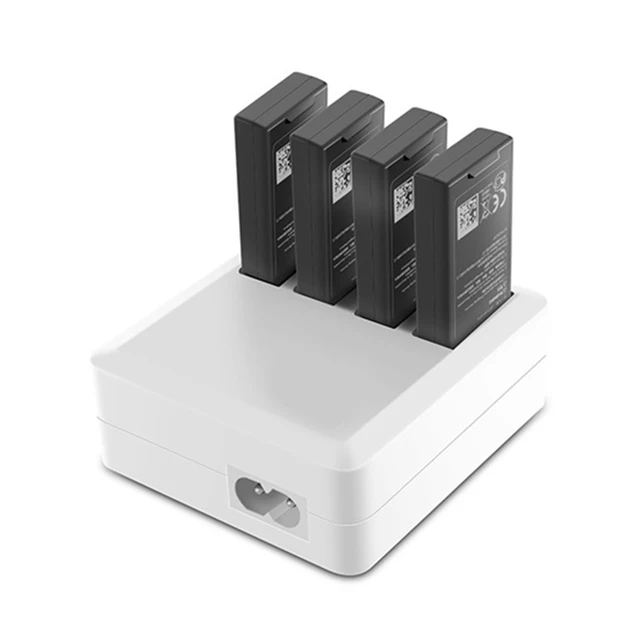 Portable 4Slots Intelligent Flight Fast Battery Charging Hub for DJI Tello Drone 2