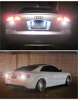 

2Pcs 360 DEGREE LIGHTING LED BACKUP lamp Reversing lights No Error for A1 A3 S3 A4 A5 S5 A6 S6 A7 TT Q3 Q5 Q7 B8 C7 B9 C6 B7 B6