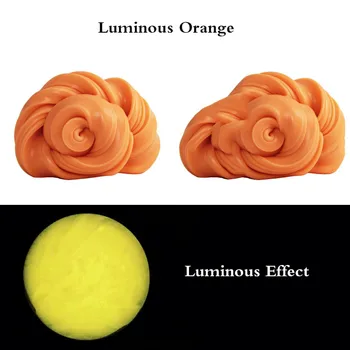 

DIY Luminous Slime Modeling Clay Light Glow In The Dark Bouncing Mud Magnetic Plasticine Playdough Education Creative Kids Toys