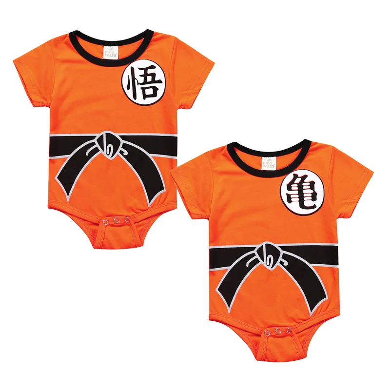 Dragon Ball niños mono recién nacidos niños niñas ropa monos Bebe Halloween Disfraces ropa para Bebé Ropa bodysuits Dragon Ball niños mono recién nacidos niños niñas ropa monos Bebe Halloween Disfraces ropa para Bebé Ropa bodysuits
